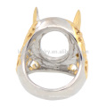 Fancy lucky gold stone finger fing designs, indonesian ring infinity of best of friends